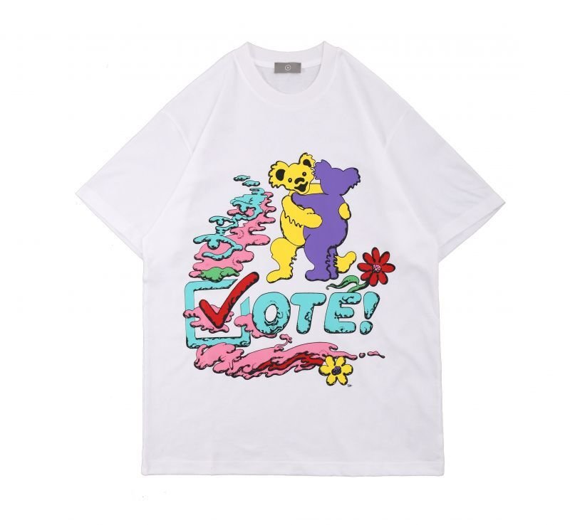 画像7: brand bear fun printing T-Shirt  男女兼用 ユニセックスプレイングベア 熊Tシャツ (7)