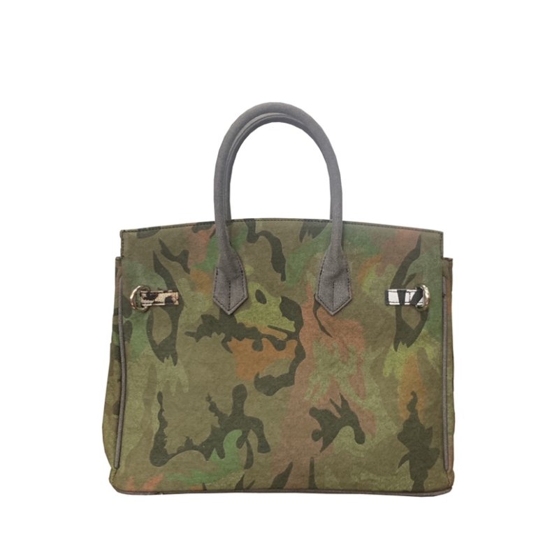 画像4: zebra leopard texture camouflage canvas tote bag ユニセックス 男女兼用カモフラージュ 迷彩キャンバストートバッグ (4)