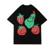 画像3: Four eye Smile print printing T-Shirt   男女兼用 ユニセックススマイルフォーアイ四ツ目プリントTシャツ (3)