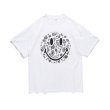 画像2:  Unisex Paisley Smile Hip Hop T-shirt　 男女兼用 ユニセックス ペイズリー バンダナ柄 スマイルヒップホップTシャツ (2)