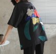 画像5:  Unisex loose floral print short sleeves shirt　 男女兼用 ユニセックス フローラルプリントシャツ (5)
