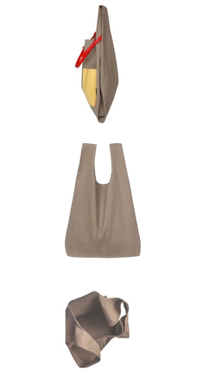 画像8: large-capacity canvas tote shoulder bag handbag  キャンバスラージトートショルダーバック (8)