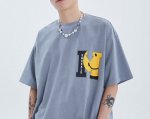 画像7: Unisex Maison Emerald smiley face LOGO printingT-shirt　男女兼用 ユニセックスMaison EmeraldスマイルプリントTシャツ (7)