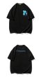 画像5: Unisex letter＆ Flower emblemT-shirt　男女兼用 ユニセックスレタープリント&エンブレム付きTシャツ (5)