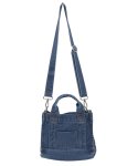 画像2: denim tote shoulder bag　デニムミニトートショルダーバッグ (2)