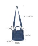 画像9: denim tote shoulder bag　デニムミニトートショルダーバッグ (9)