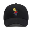 画像1: 21 The Simpsons Simpson adjustable baseball cap ユニセックス男女兼用 ザ・シンプソンズ　野球帽 ベースボールキャップ 帽子 (1)