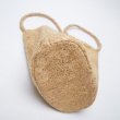 画像4: golden metal series straw woven bag  one-shoulder　ゴールドメタル入りかご籠バッグ (4)
