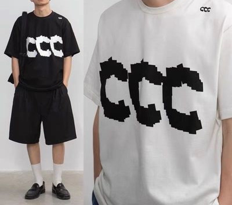 画像4: Unisex 3C CryingCenter T-shirt 男女兼用 ユニセックス3CプリントTシャツ (4)