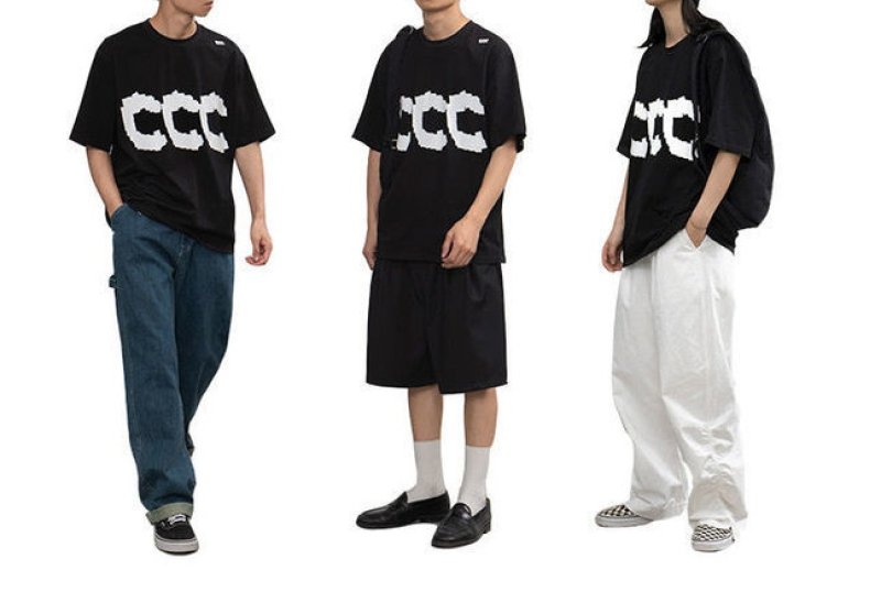 画像6: Unisex 3C CryingCenter T-shirt 男女兼用 ユニセックス3CプリントTシャツ (6)