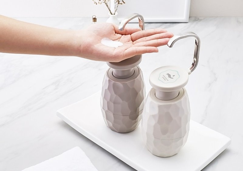 画像6: European style palm dispenser　北欧スタイルモダンパームディスペンサー ソープ シャンプー (6)