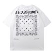 画像1: Unisex Bandana Paisley T-shirt　男女兼用 ユニセックス バンダナ ペイズリー柄Tシャツ (1)