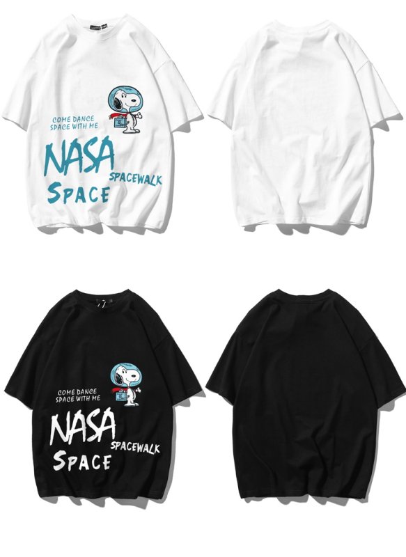 画像5: Unisex NASA joint Snoopy T-shirt　男女兼用 ユニセックス ナサ＆スヌーピーTシャツ (5)