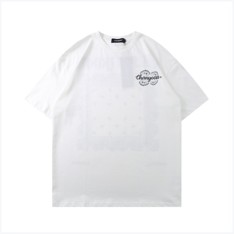 画像3: Unisex Bandana Paisley T-shirt 男女兼用 ユニセックス バンダナ ペイズリー柄Tシャツ (3)