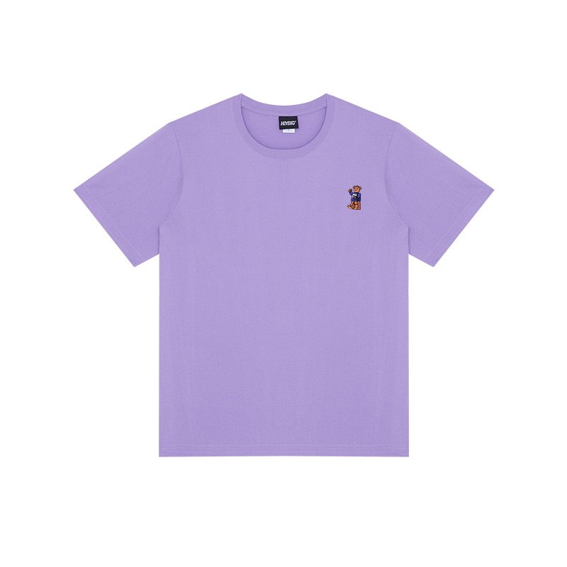 画像3: Unisex small standard bear cartoon print T-shirt　男女兼用 ユニセックス ポイントベア 熊Tシャツ (3)