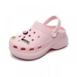 画像10: Women's Summer Color Platform Garden Sandals Outdoor Slides 厚底 ガーデンサンダル アウトドアサンダル (10)