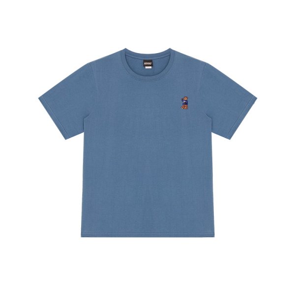 画像2: Unisex small standard bear cartoon print T-shirt　男女兼用 ユニセックス ポイントベア 熊Tシャツ (2)
