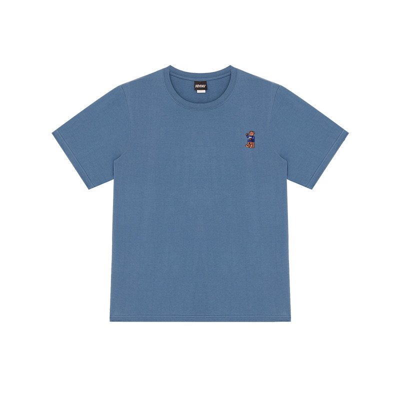 画像2: Unisex small standard bear cartoon print T-shirt　男女兼用 ユニセックス ポイントベア 熊Tシャツ (2)