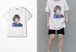 画像3: Unisex Girl print print T-shirt　男女兼用 ユニセックスガールプリントフォトプリントTシャツ (3)
