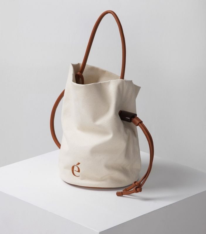 画像7: Unisex canvas shoulder handbag shoulder bag 男女兼用バケットキャンバスショルダーバッグ (7)