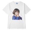 画像1: Unisex Girl print print T-shirt　男女兼用 ユニセックスガールプリントフォトプリントTシャツ (1)