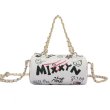 画像3:  graffiti shoulder messenger portable cylinder bag　グラフィティ ポータブルシリンダーショルダークロスボディーバッグ (3)