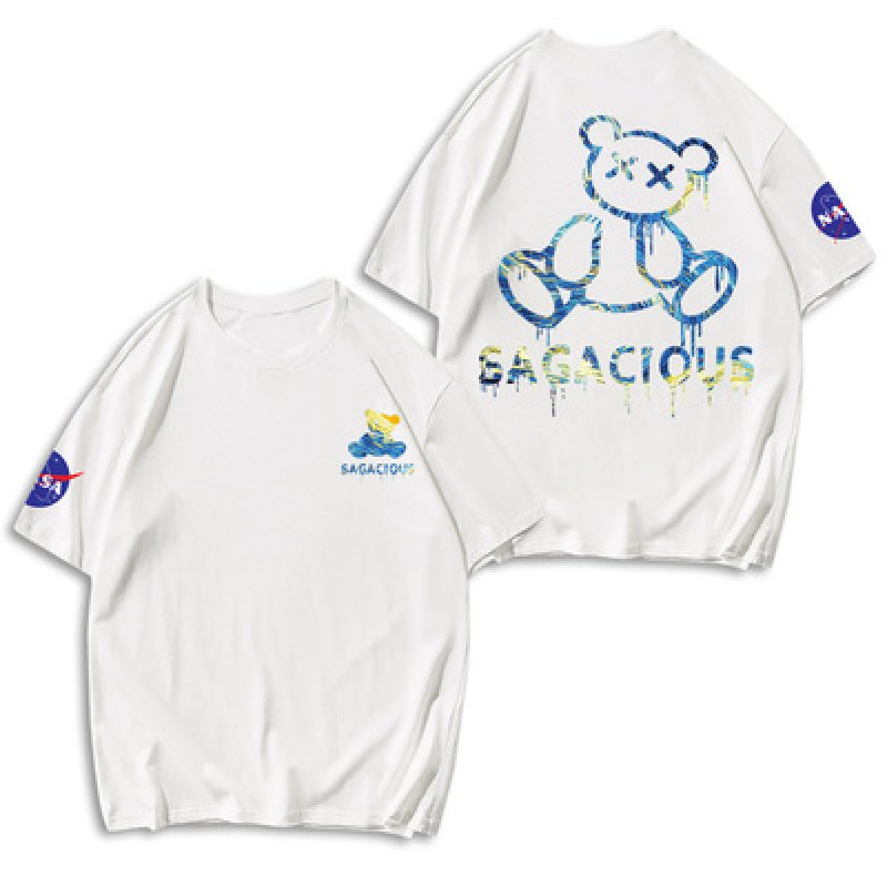 画像3: Unisex NASA x Bare T-shirt　男女兼用 ユニセックスNASA ナサ×ベアプリントTシャツ (3)