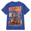 画像1: Unisex  asraceu astronaut photo print T-shirt　男女兼用 ユニセックス宇宙飛行士フォトプリントTシャツ (1)