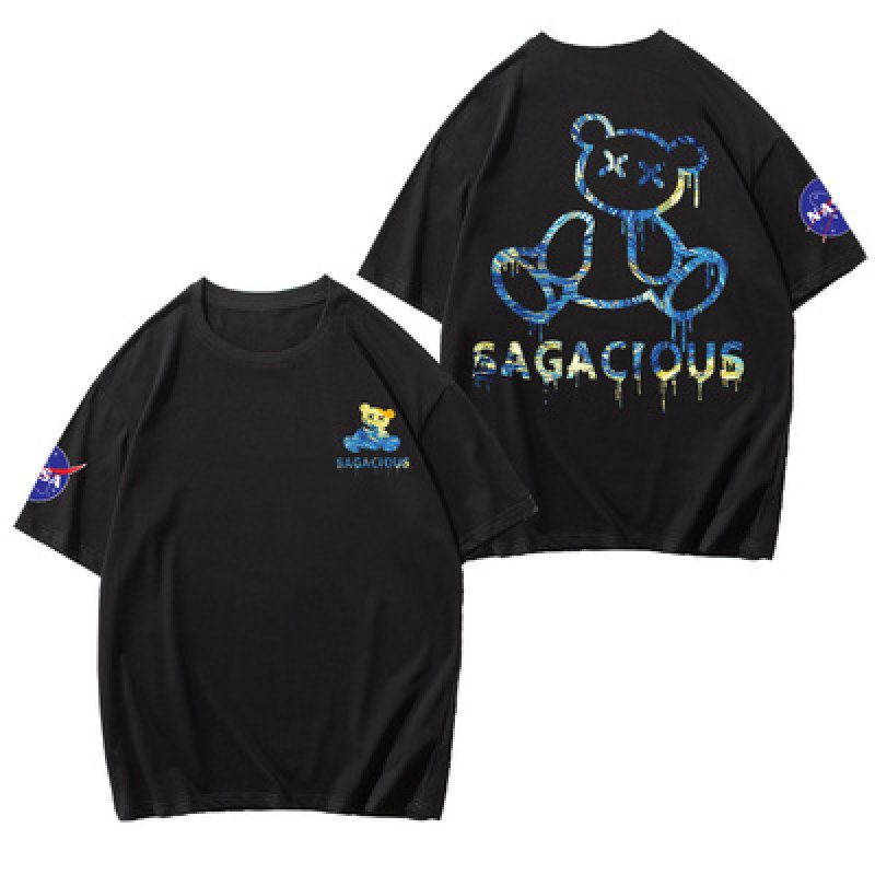 画像4: Unisex NASA x Bare T-shirt　男女兼用 ユニセックスNASA ナサ×ベアプリントTシャツ (4)