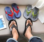 画像5: Unisex tongs shower sandals flip flops soft bottom  slippers   ユニセックス男女兼用 トング プラットフォーム フリップフロップ  シャワー ビーチ サンダル  (5)