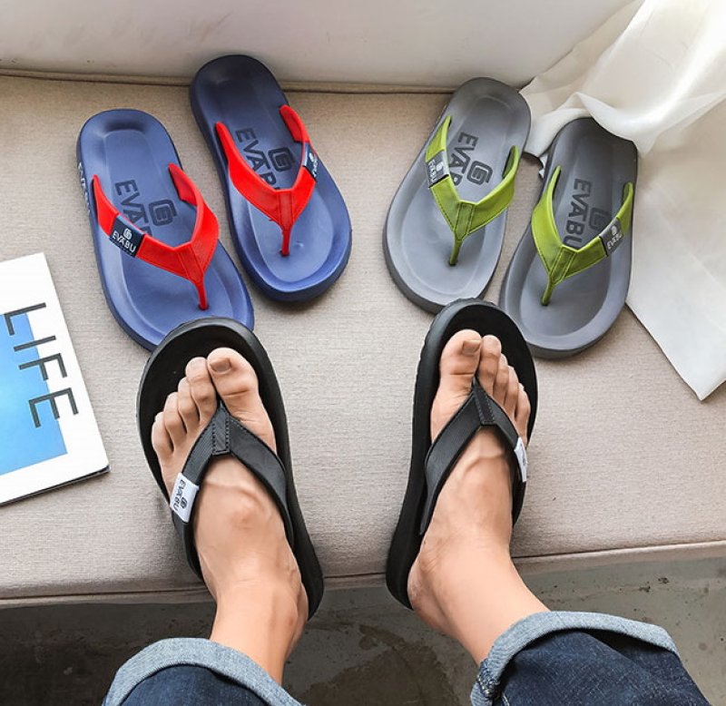 画像5: Unisex tongs shower sandals flip flops soft bottom  slippers   ユニセックス男女兼用 トング プラットフォーム フリップフロップ  シャワー ビーチ サンダル  (5)