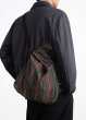 画像3: CryingCenter Tropical Palm Fruit Plaid Casual Detachable Handbag Messenger Bag 男女兼用フルーツチェック柄カジュアル取り外し可能ハンドバッグメッセンジャートートショルダーバッグ (3)