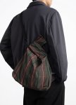 画像3: CryingCenter Tropical Palm Fruit Plaid Casual Detachable Handbag Messenger Bag 男女兼用フルーツチェック柄カジュアル取り外し可能ハンドバッグメッセンジャートートショルダーバッグ (3)