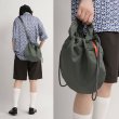 画像4: CryingCenter MA-1fabric round bag  男女兼用MA-1ラウンドトートショルダーバッグ (4)