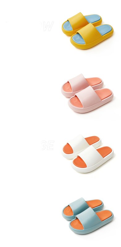 画像11: Unisex soft-bottomed Platform fashion flip flops soft bottom sandals slippers Beach sandals  ユニセックス男女兼用 プラットフォーム ファッショナブル フリップフロップ  シャワー ビーチ サンダルN 2 (11)
