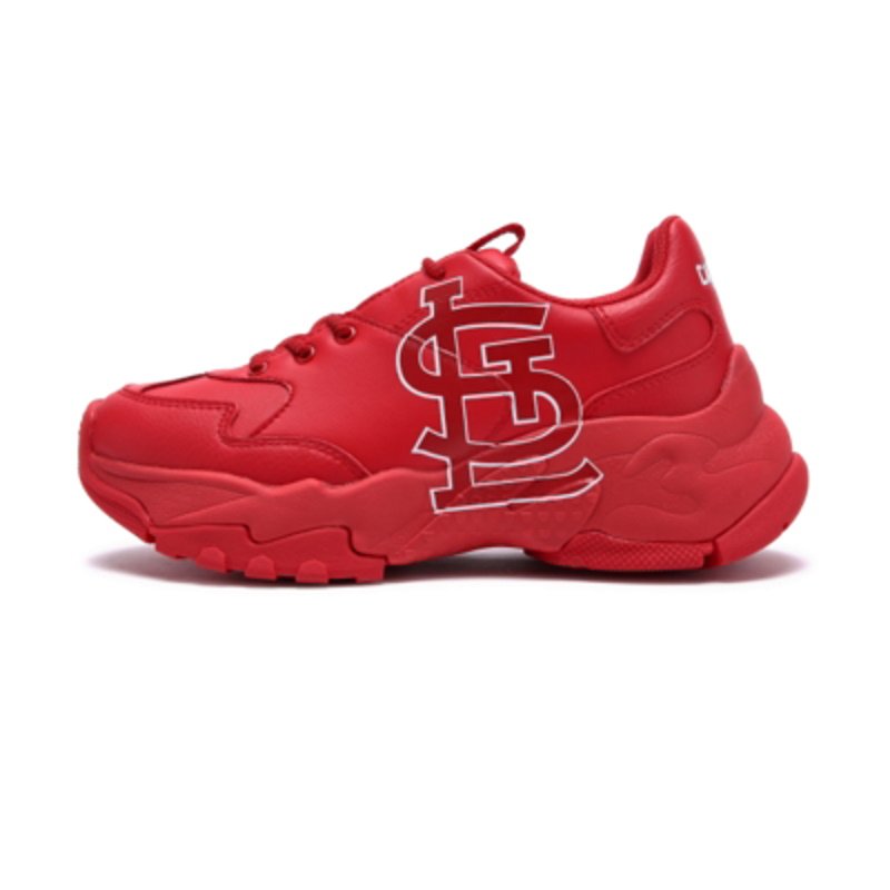 画像1: 即発St. Louis CardinalsChunky Sneaker  ユニセックスセントルイス・カージナルスロゴ 厚底 ベースボール ロゴ スニーカー (1)
