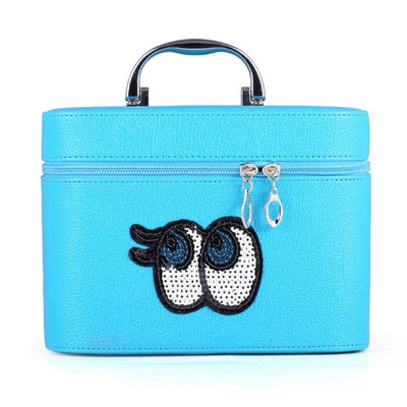 画像5: direct eye cosmetic bag アイボールスパンコールコスメティックバッグ コスメティックケース バニティバック (5)