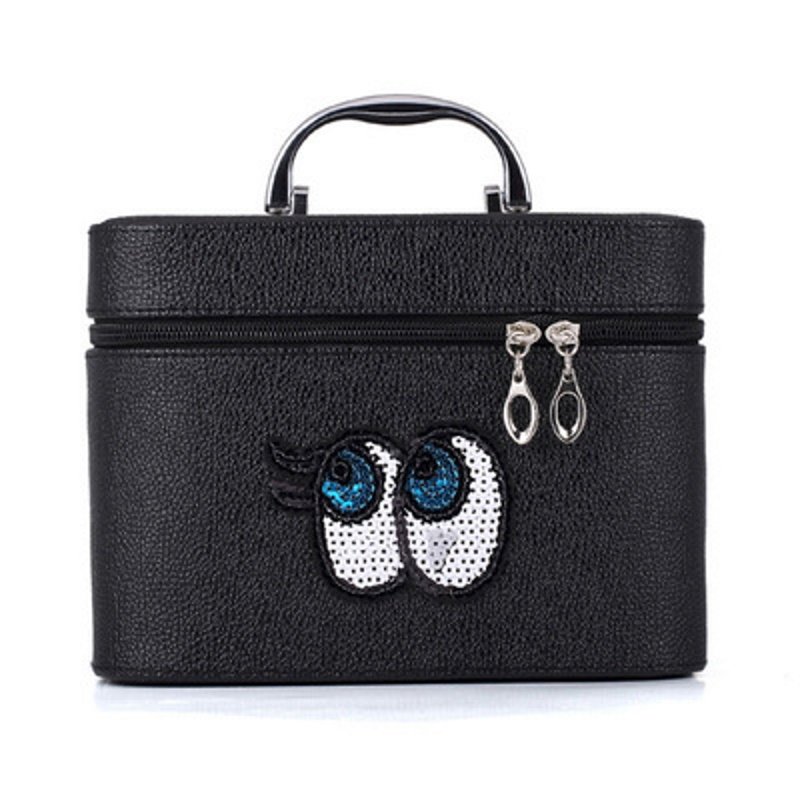 画像3: direct eye cosmetic bag アイボールスパンコールコスメティックバッグ コスメティックケース バニティバック (3)