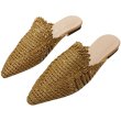 画像1: Baotou half slippers sandals　フラット メッシュサンダル スリッパ (1)