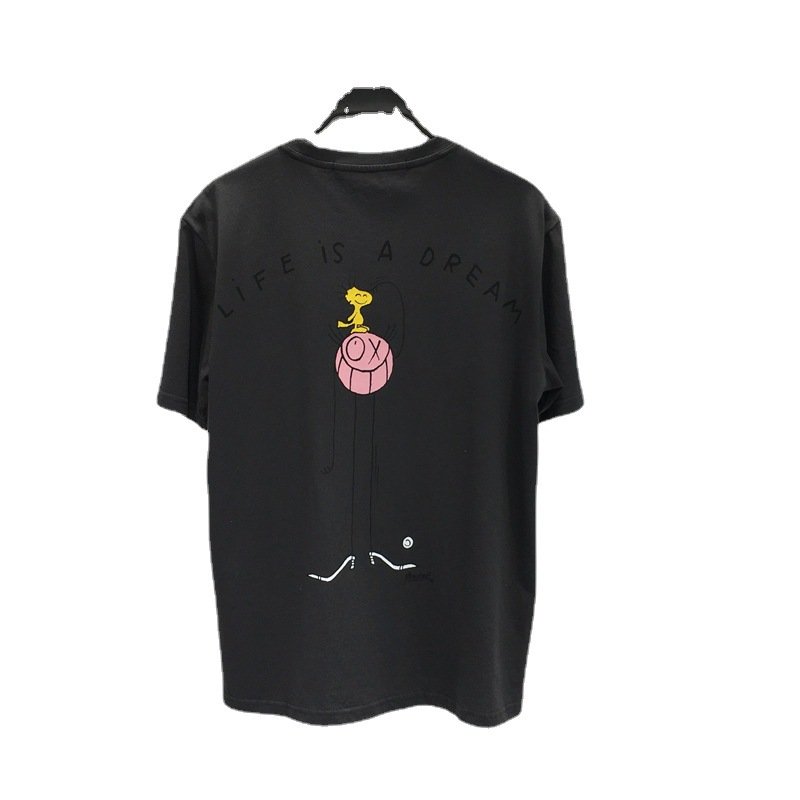 画像4: Unisex Snoopy wood pecker embroidered T-shirt  男女兼用 ユニセックススヌーピー ウッドペッカー刺繡Tシャツ (4)