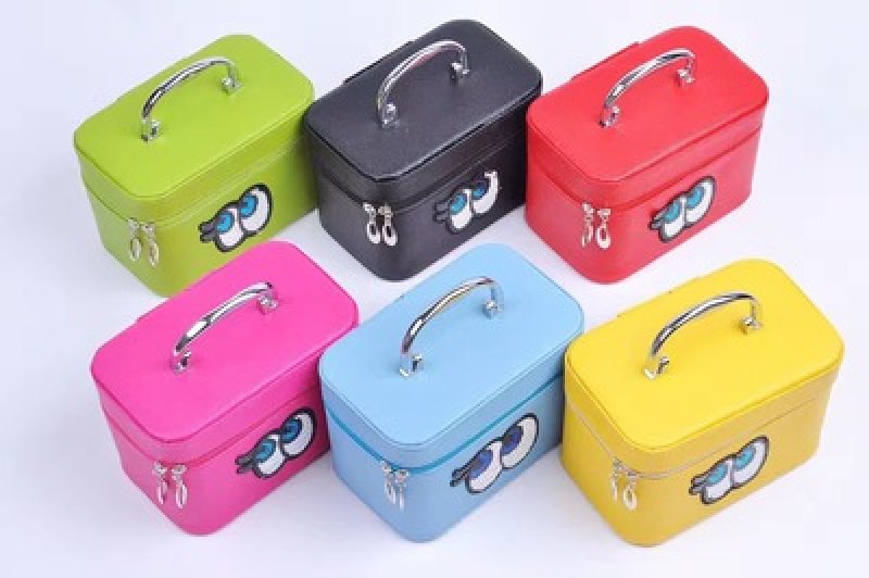 画像9: direct eye cosmetic bag アイボールスパンコールコスメティックバッグ コスメティックケース バニティバック (9)