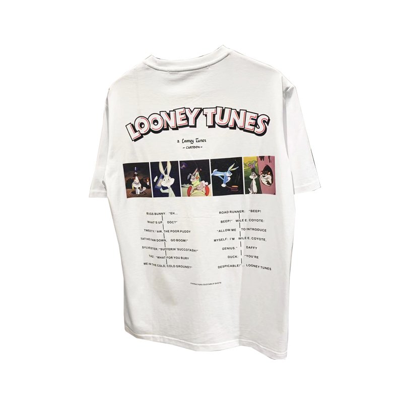 画像3: Unisex Looney Tunes print T-shirt  男女兼用 ユニセックスルーニー・テューンズプリントTシャツ (3)