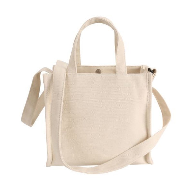画像3: Steve Bear new square canvas portable diagonal bagTote shoulder bag  スティーブベアースクエアキャンバスポータブルトート ショルダー  ハンドバック  (3)
