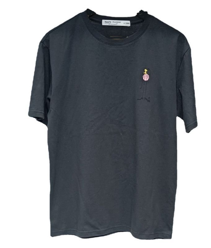 画像2: Unisex Snoopy wood pecker embroidered T-shirt  男女兼用 ユニセックススヌーピー ウッドペッカー刺繡Tシャツ (2)