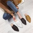 画像5: Baotou half slippers sandals　フラット メッシュサンダル スリッパ (5)