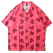 画像3:  Unisex loose Aloha shirt short sleeves shirt　 男女兼用 ユニセックス  ヒップホップアロハシャツ (3)