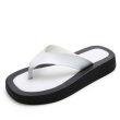 画像4: Bicolor platform sandals slippers 　トングプラットホーム厚底 ビーチサンダル スリッパスリッパ (4)