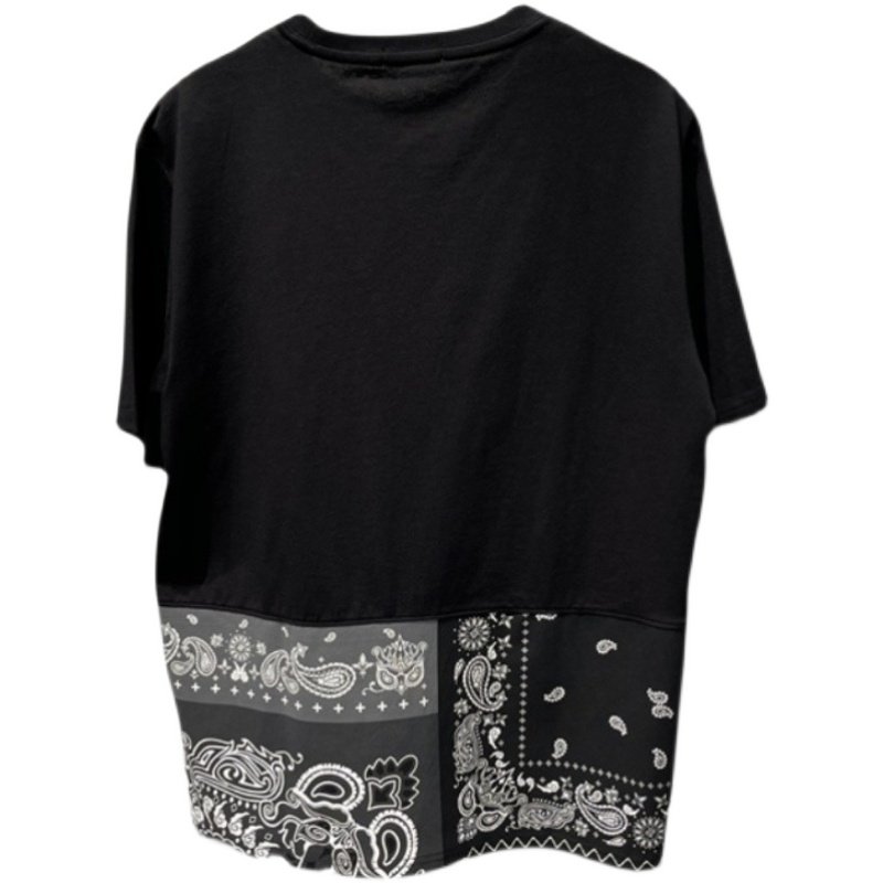 画像3: Unisex Bandana Paisley T-shirt 男女兼用 ユニセックス バンダナ ペイズリー柄Tシャツ (3)