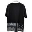 画像4: Unisex Bandana Paisley T-shirt　男女兼用 ユニセックス バンダナ ペイズリー柄Tシャツ (4)