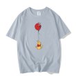 画像1: Unisex Winnie the Pooh & Piglet Print T-shirt　男女兼用 ユニセックス くまのプーさん&ピグレット Tシャツ (1)